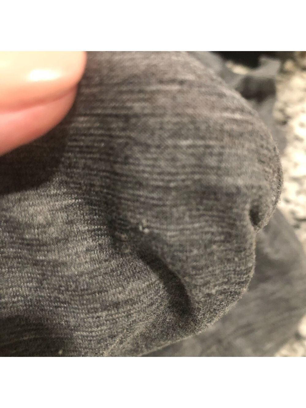 🍋 Lululemon Box It Out gray long sleeved top. Split back base layer - Picture 10 of 10